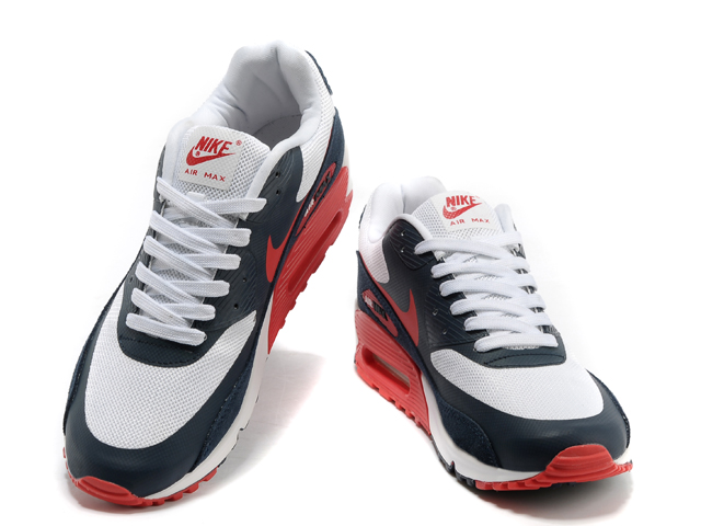 New Men'S Nike Air Max Black/White/Red